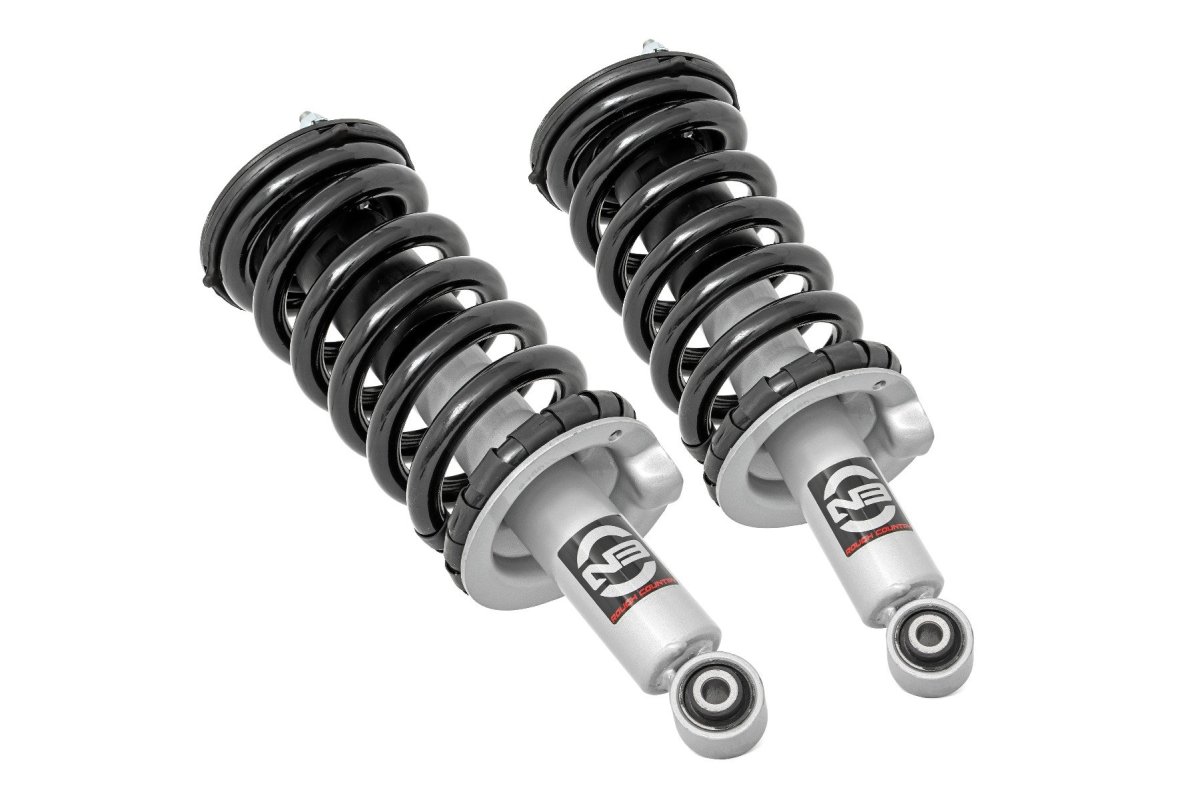Nissan Titan Suspension Lift Kit - Rough Country - N3 Performance Lifted Struts - '04-'15